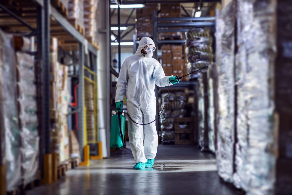 protocolo limpieza y desinfección industria alimentaria